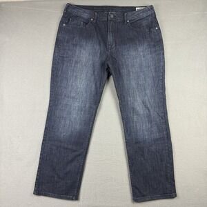 Buffalo David Bitton Jack Jeans Mens 38 x 30 Slim Fit Straight Darker Wash Denim